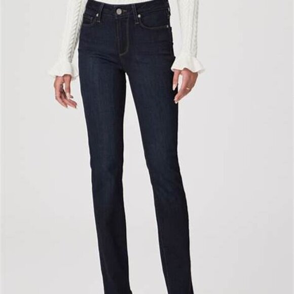 π₯ PAIGE Hoxton Straight Jeans β Mona Wash, Size 28 π₯ - Picture 4 of 15